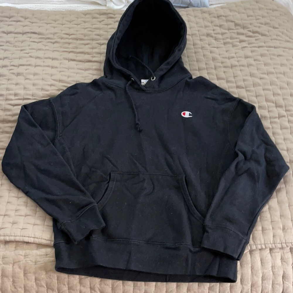 Champion black hoodie